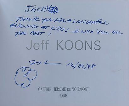JEFF KOONS - Koons • Galerie Jerome de Noirmont, Paris, 1997, catalogue de l'exposition,...
