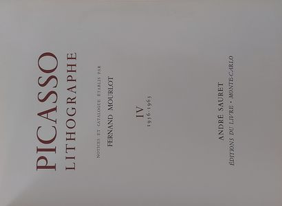 Pablo PICASSO • - Picasso lithographie, vol. IV (1956-1963), André Sauret, Monte...