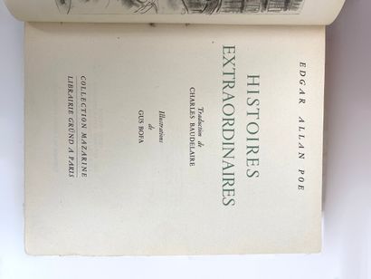  Extraordinary Stories, Edgar Allan POE, translation by Charles BEAUDELAIRE, Gründ...