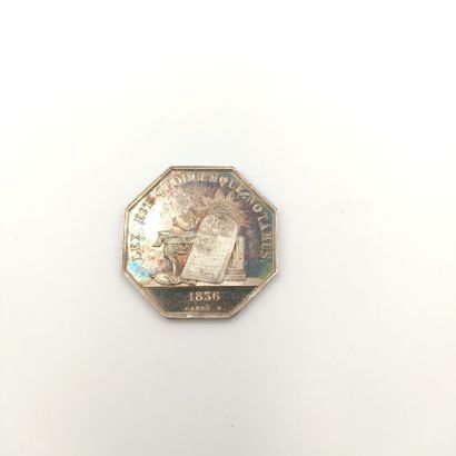 Louis-Philippe (1830-1848). Silver token...