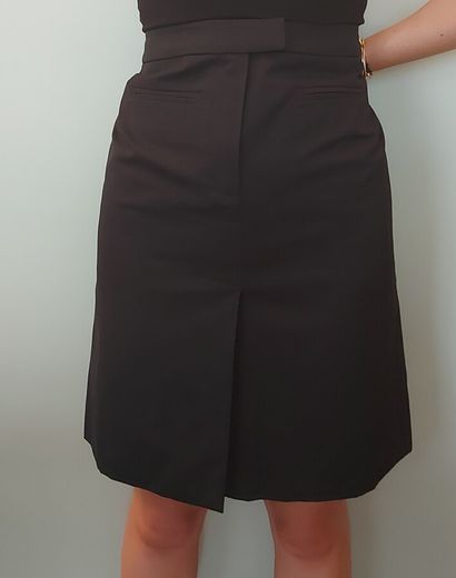 SONIA RYKIEL 
Straight skirt in cotton with...