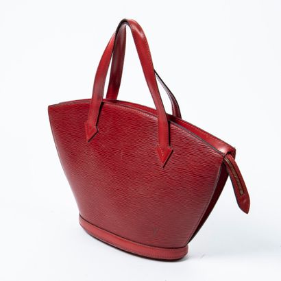  LOUIS VUITTON 
1994 
Saint-Jacques" PM bag 
"Saint-Jacques" PM bag 
 
Red Epi leather...