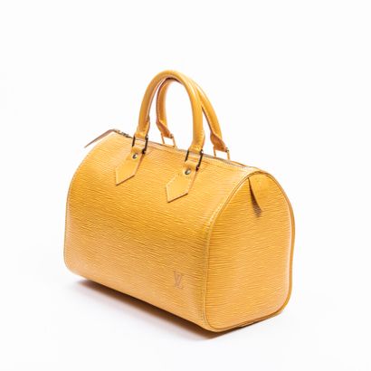  LOUIS VUITTON 
1995 
Speedy" 25 bag 
"Speedy" 25 bag 
 
Yellow Epi leather 
Yellow...