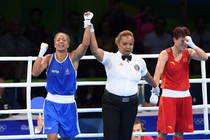 Rio 2016. Estelle Mossely, boxe © Alain Mounic/L'Équipe...