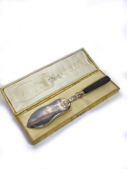 Cake server in silver (950 thousandths),...