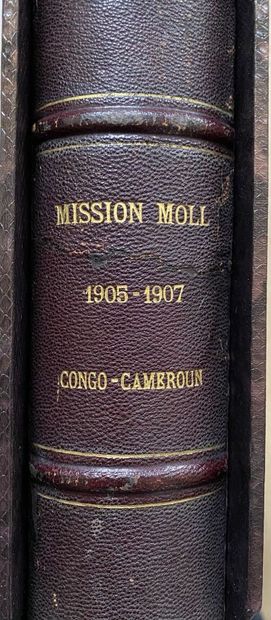  CONGO - CAMEROON, "Mission Moll 1905-1907 Congo - Cameroon". Album of about 289...