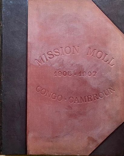  CONGO - CAMEROON, "Mission Moll 1905-1907 Congo - Cameroon". Album of about 289...
