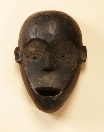 NGBAKA, DRC, dark patina mask, 27.5 cm