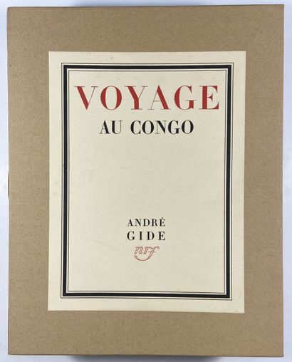 Gide, André 
Voyage au Congo suivi de Retour...