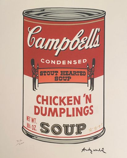  Andy WARHOL (1928-1987) after Campbell's...