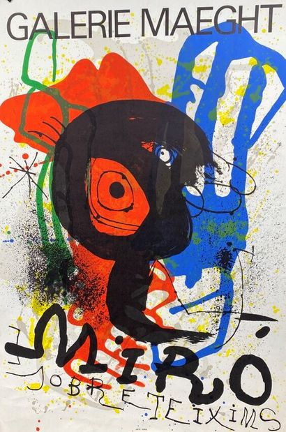 Joan MIRÓ (1893-1983) 
Joan Miro - Exposition...