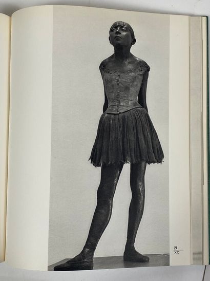  Edgar DEGAS- Von Matt, J. Rewald, L'oeuvre sculpté de Degas, Manesse, Zurich, 1957,...