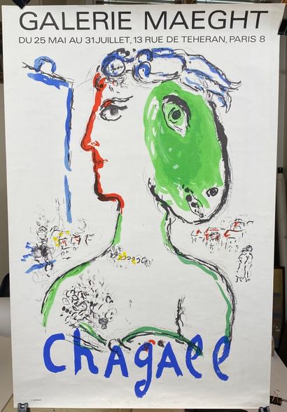 Marc CHAGALL (1887-1985) 
L'artiste phénix,...