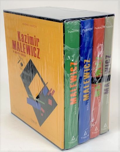  Kazimir MALEWICZ - Andrei Nakov: Kazimir Malevich. Catalog raisonné 4 vols, Thalia,...