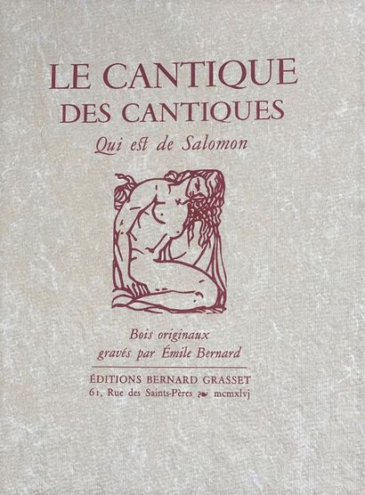 Emile BERNARD (1868-1941) Le Cantique des...