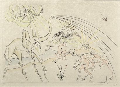 Salvador DALI (1904-1989) 
The bestiary of...