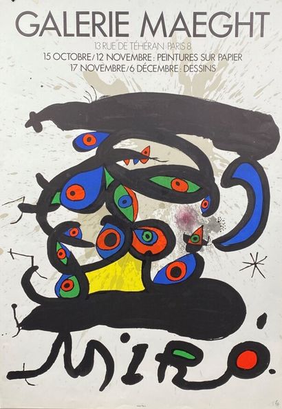 Joan MIRÓ (1893-1983) 
Joan Miro Graphics,...