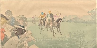 Richard RANFT (1862-1931) 
The Horse Race...
