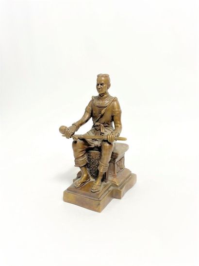 Boromma Ratchathirat I. 
Sculpture en bronze...