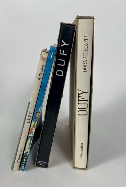 (Raoul DUFY) Ensemble de livres sur Raoul Dufy Gazette Drouot