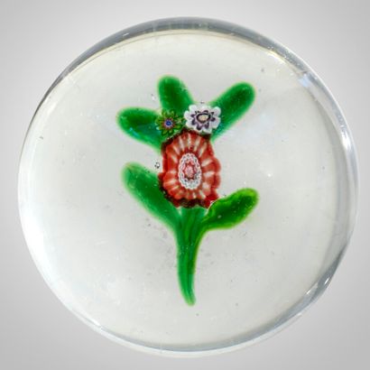 Clichy Appert.paperweight decorated with...