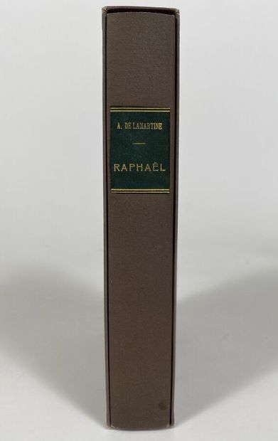  [Alphonse de Lamartine:Raphael.Edité à Paris par Maison Quentin.Broché,In12.Belle...