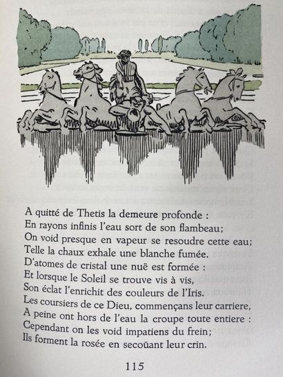  [Les amours de Psyché et de Cupidon].Paris, Briffaut 1932 in-8 br Jean De La Fontaine...