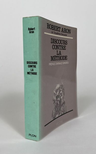  [Robert Aron:Discours contre la Méthode].Edité à Paris chez Plon en 1974.Broché,In8.Exemplaire...