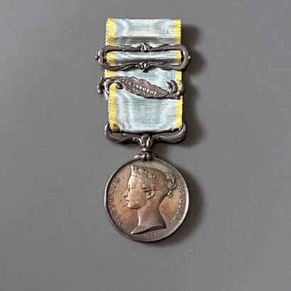 ROYAUME-UNI - Médaille de Crimée, argent,...