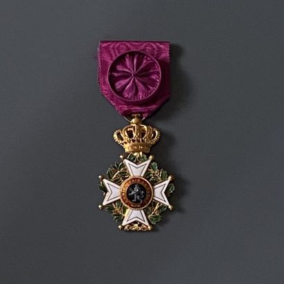 BELGIQUE - Ordre de Léopold, fondé en 1832,...