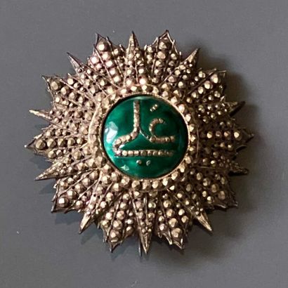 TUNISIE - Ordre du Nichan Al Iftikhar, plaque...