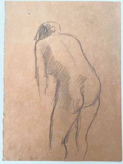 Pierre TAL COAT (1905-1985) 
Nude - Woman...