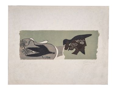  Georges BRAQUE (1882-1963)

Cinq poésies en hommage à Georges Braque, 1958 (Vallier... Gazette Drouot