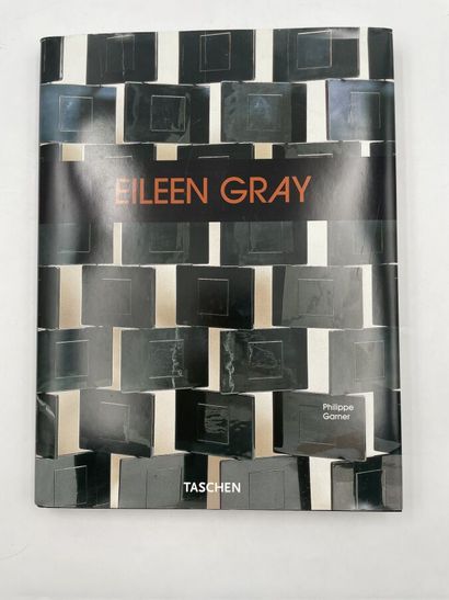  EILEEN GRAY - Philippe Garner, Eileen Gray, Taschen, Cologne, 2006, in-4 Gazette Drouot
