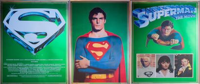 Superman Lot de 3 Affiches Superman The Movie...