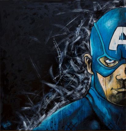 Super Heroes Oeuvre de M23 - Captain America:...