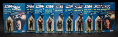 Star Trek Galoob - Set de 9 figurines Star...