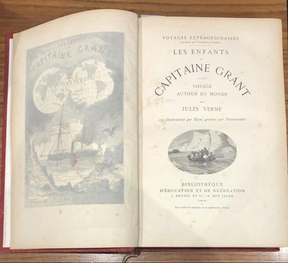 null Jules VERNE. VOYAGES EXTRAORDINAIRES. SECONDE PATRIE. LES ENFANTS DU CAPITAINE...