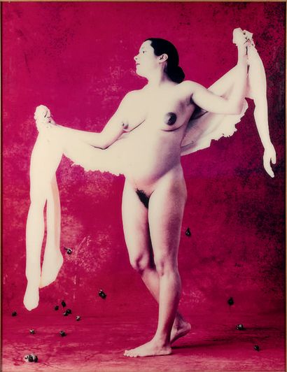Dany LERICHE (né en 1951) : MARIA, 1995. 
Photographie 1/6. 
186 x 146, 5 cm.
Exposition...