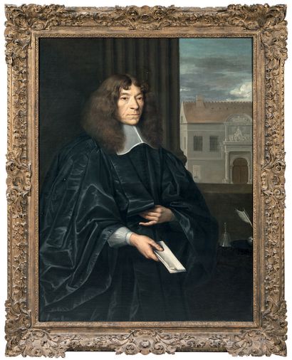 Jacob VAN LOO (c. 1614-1670) : PORTRAIT PRÉSUMÉ DE JEAN DE GOMONT, ADMINISTRATEUR...