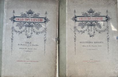 null Collections A. LESCURE. - Collars, Paris, Librairie des arts décoratifs, ca....