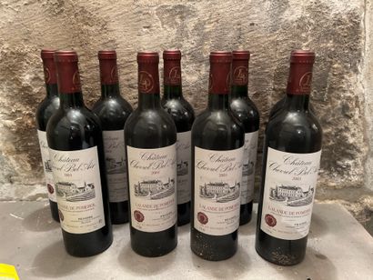 null 
LOTS 56 AND 57 GROUPED TOGETHER:
CHÂTEAU CHEVROL BEL AIR. Lalande-Pomerol....