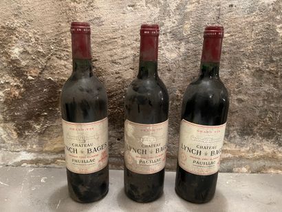 null CHÂTEAU LYNCH BAGES. Pauillac. 1990. 3 bouteilles.