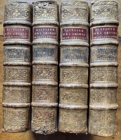 null 
LOTS 20 AND 21 GROUPED TOGETHER:
Set of bound volumes : - LANTIER. Voyage d'Anténor...