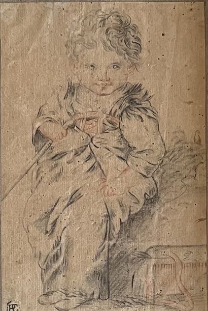 null 18th century FRENCH SCHOOL, formerly attributed to Jacques PORTAIL: THE CHILD...