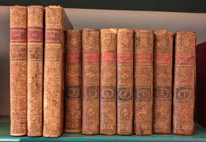 null Collection complète des Œuvres de M. de Crébillon fils. London, 1777. Suite...