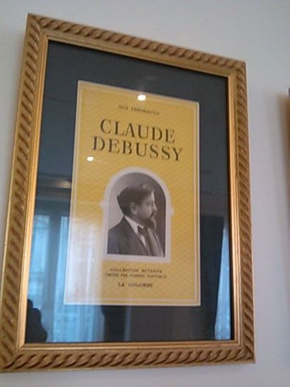 null Encadré « Debussy ». 28 x 21 cm
Les estimations sont indiquées pour une pièce...