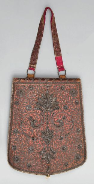  Remembrance of Marshal Bugeaud: Beautiful North African bag called "dejbidah" type...