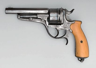 null Revolver Galand à percussion centrale, extracteur automatique modèle 1868 deuxième...