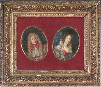 Ecole ANGLAISE de la fin du XVIIème siècle Portrait de Jacques II d'Angleterre
Portrait...